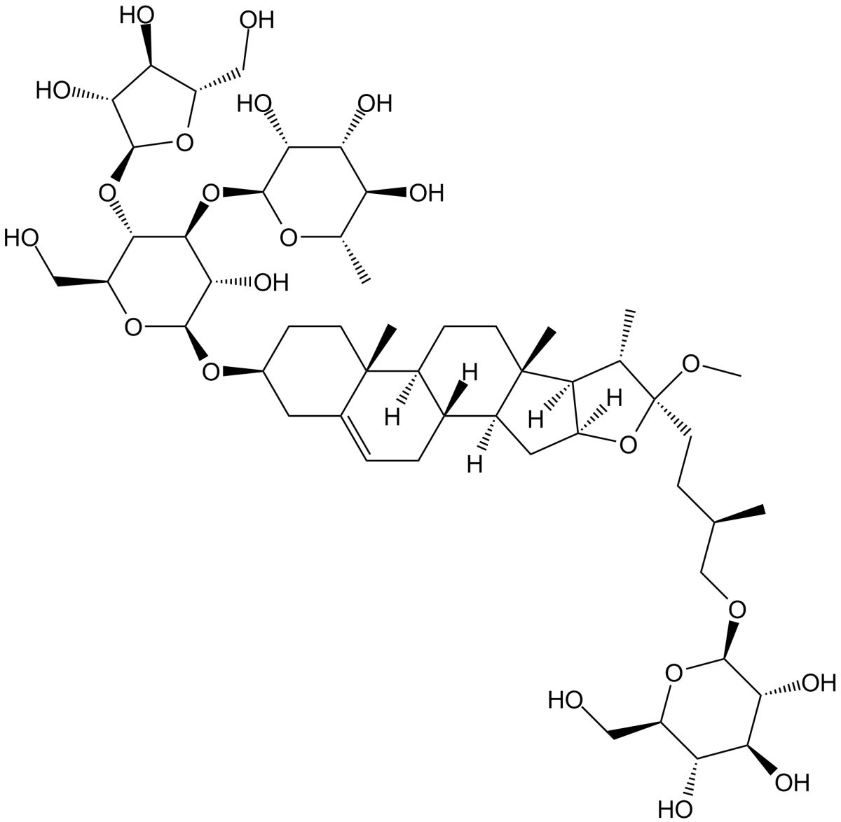 Polyphyllin VII图片