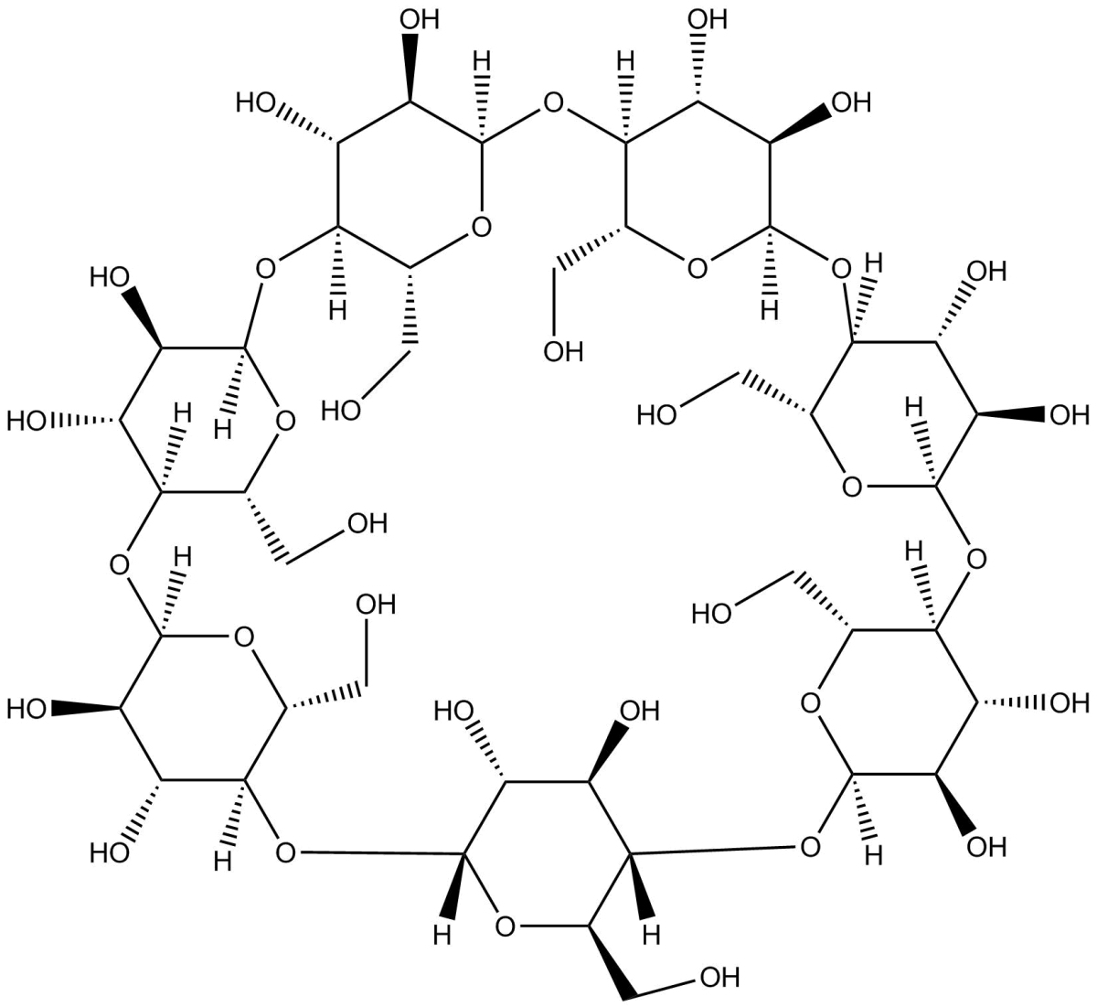 β-Cyclodextrin图片