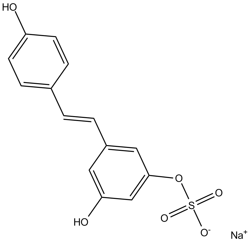 Resveratrol-3-O-Sulfate(sodium salt)图片