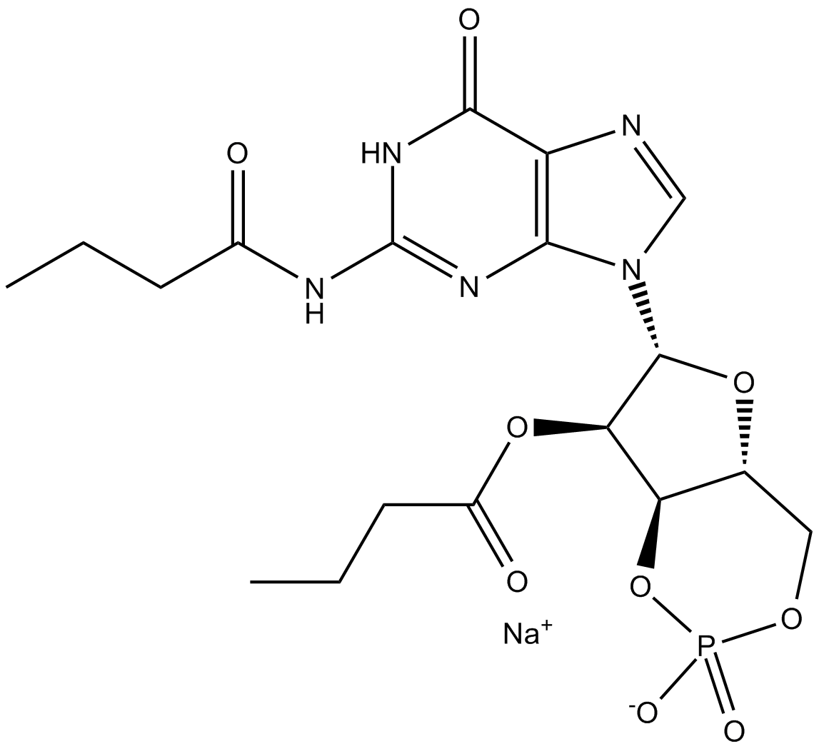 Dibutyryl-Cyclic GMP(sodium salt)图片