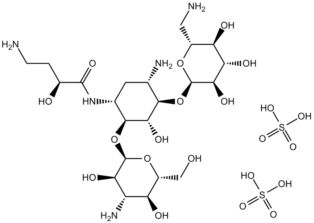 Amikacin disulfate图片