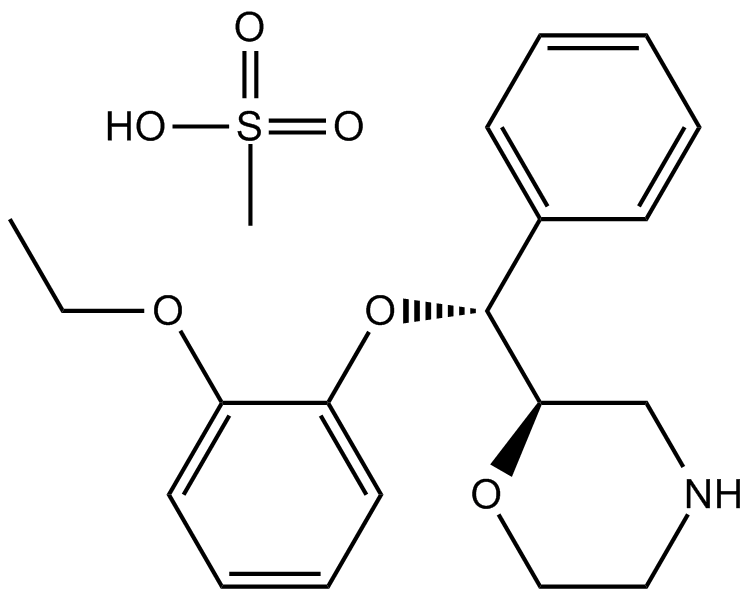 Reboxetine mesylate图片