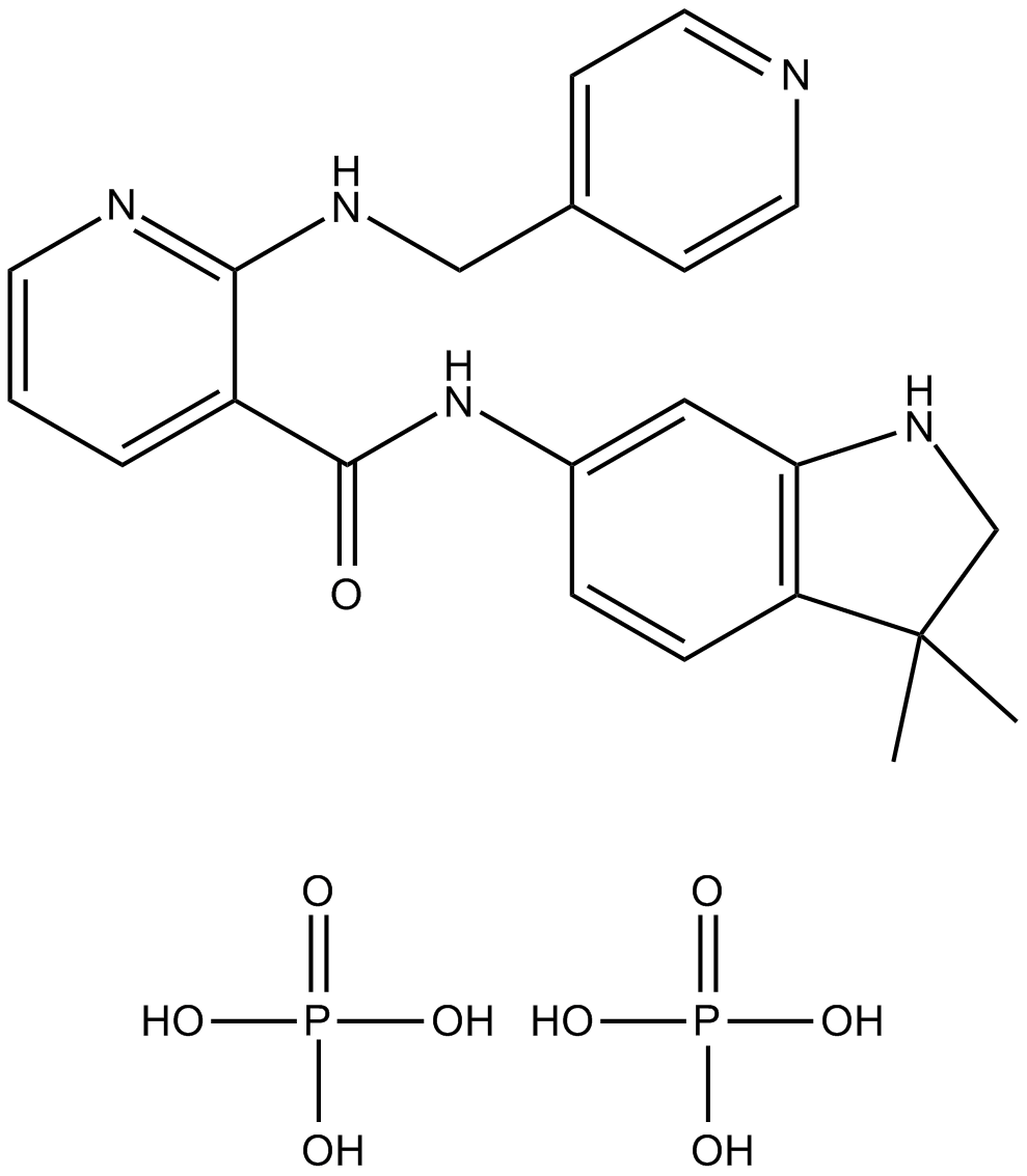 Motesanib Diphosphate(AMG-706)图片