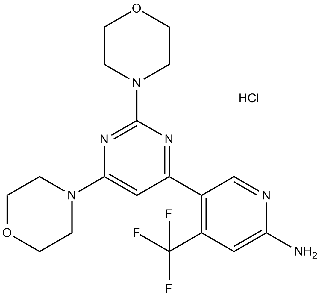 NVP-BKM120 Hydrochloride图片