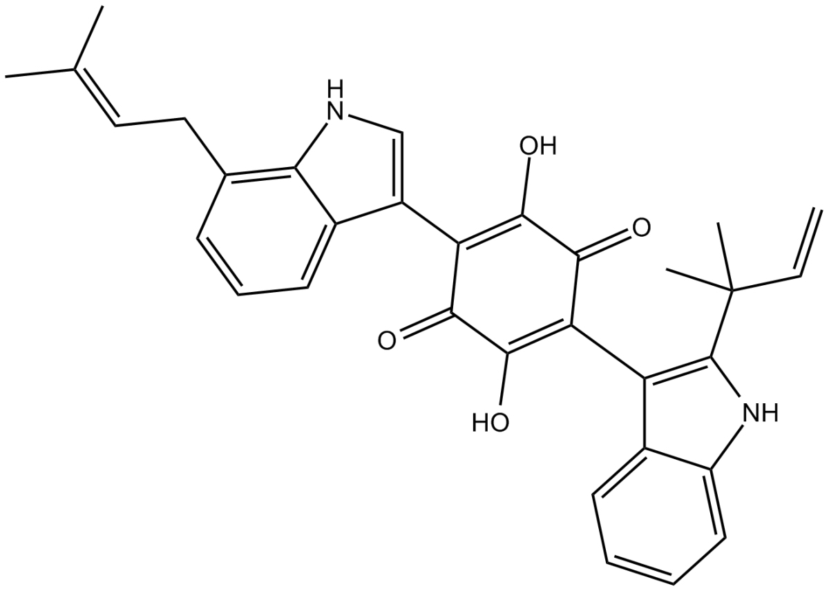 Demethylasterriquinone B1图片
