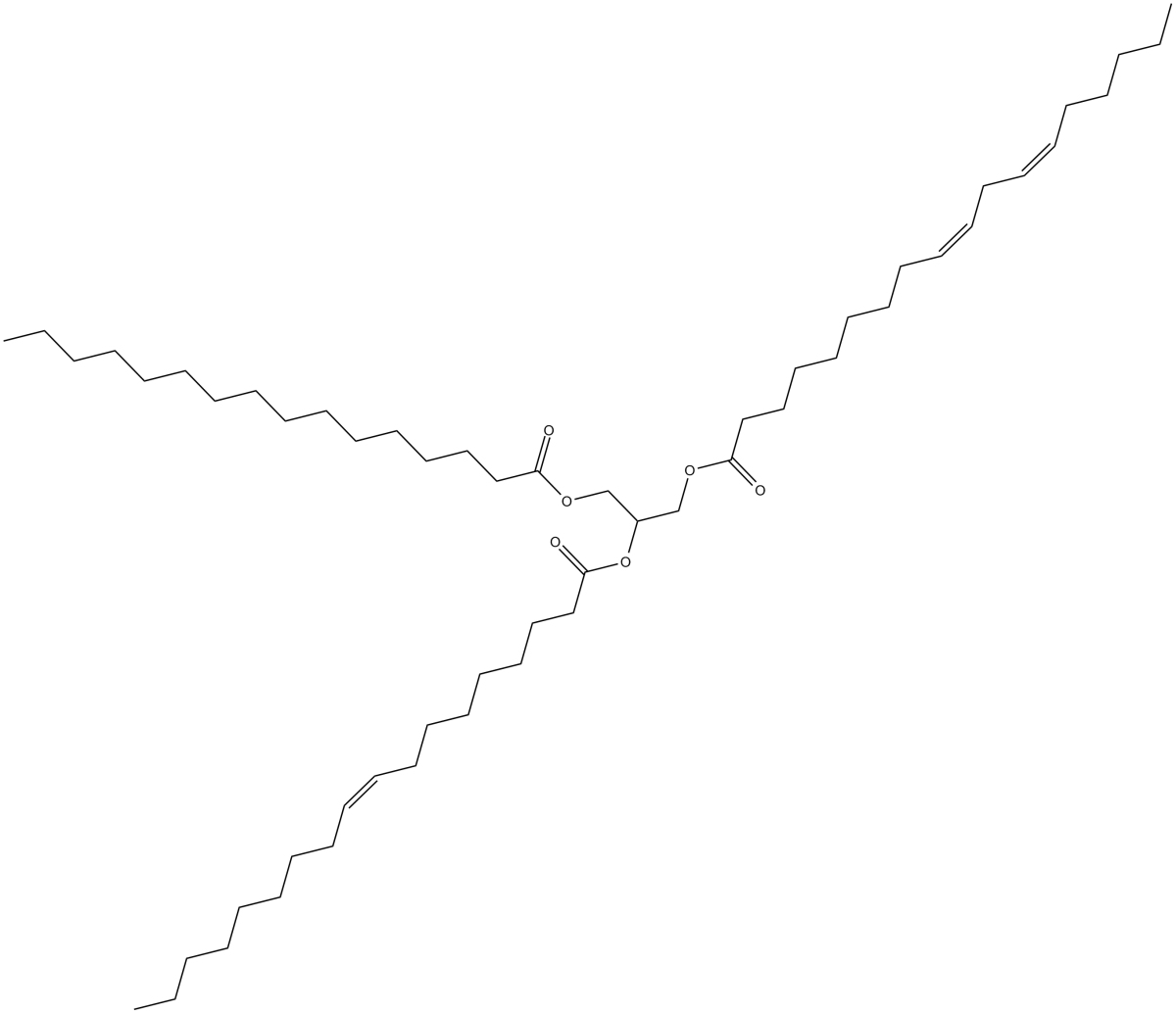 1-Palmitoyl-2-oleoyl-3-linoleoyl-rac-glycerol图片