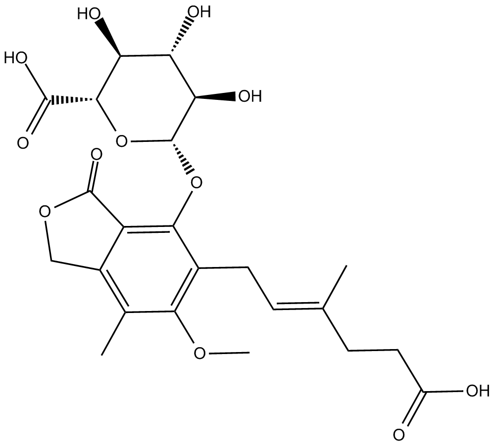 Mycophenolic Acidβ-D-Glucuronide图片