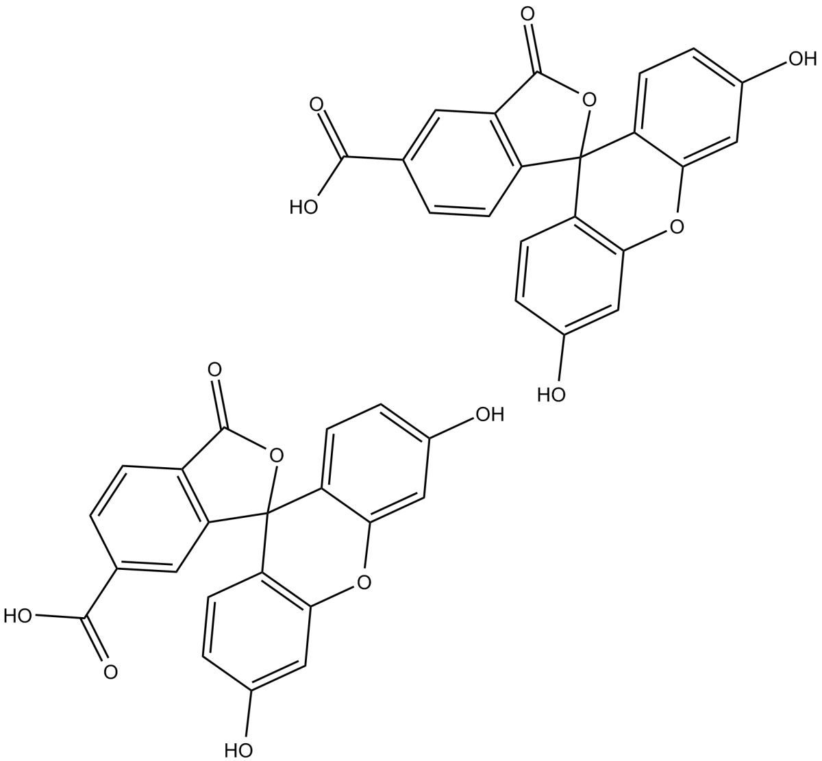 5(6)-Carboxyfluorescein图片