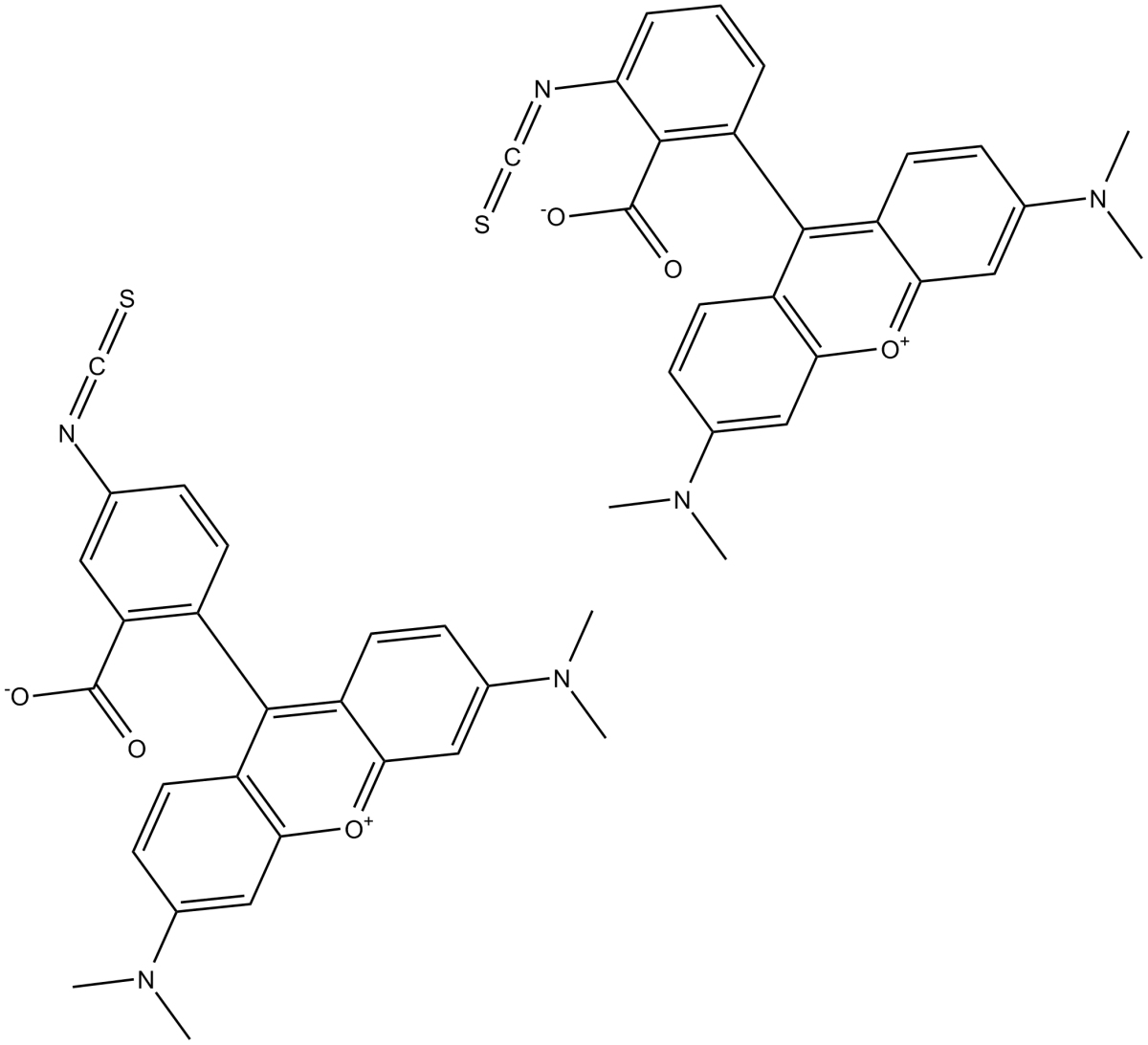 Tetramethylrhodamine isothiocyanate(mixed isomers)图片