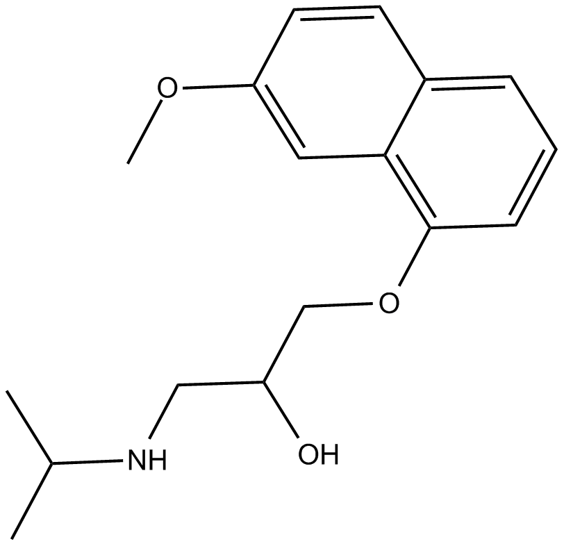 rac-7-methoxy Propranolol图片