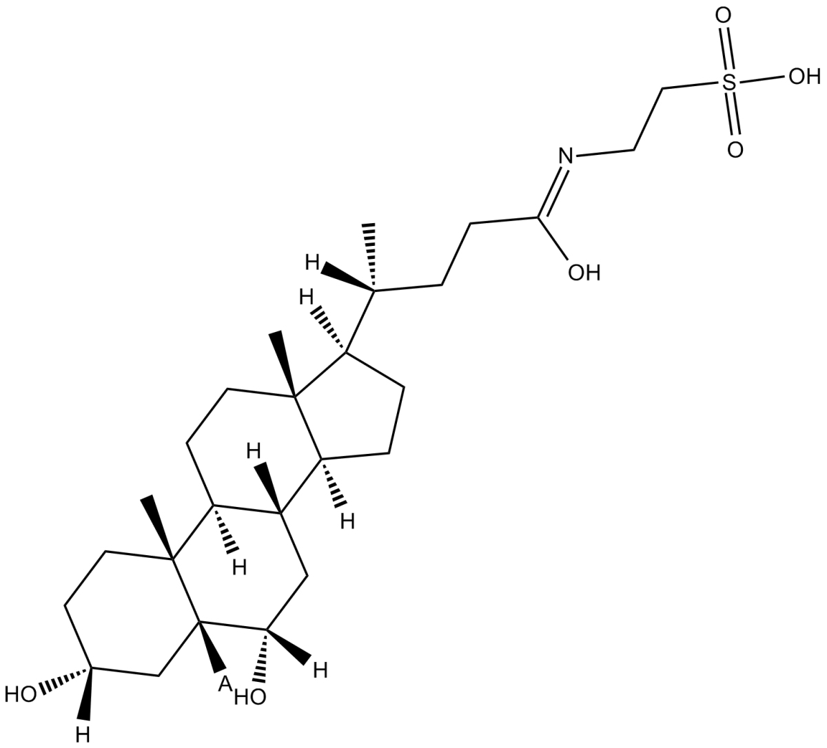 Taurohyodeoxycholic Acid图片