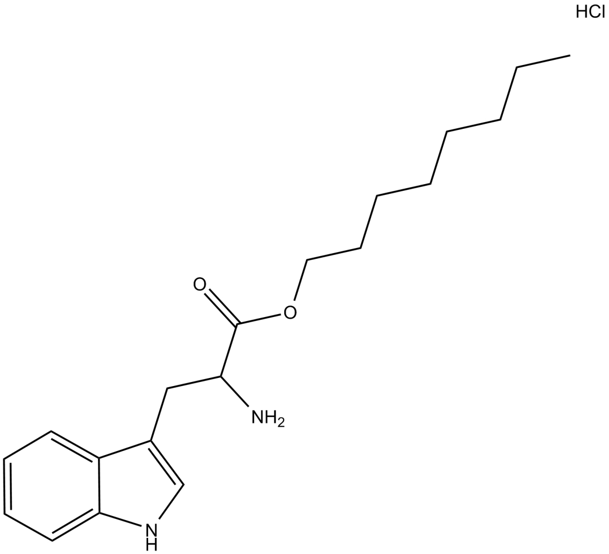 DL-Tryptophan octyl ester(hydrochloride)图片