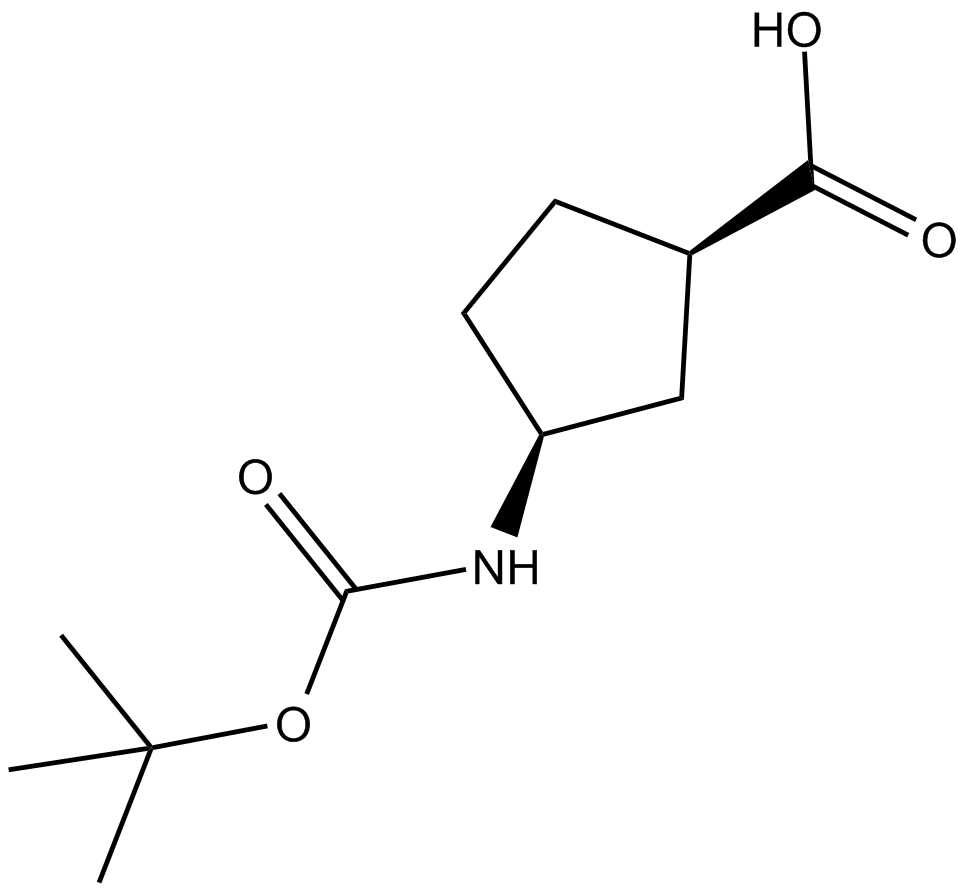 BOC-(1R,3S)-3-Aminocyclopentane carboxylic acid图片