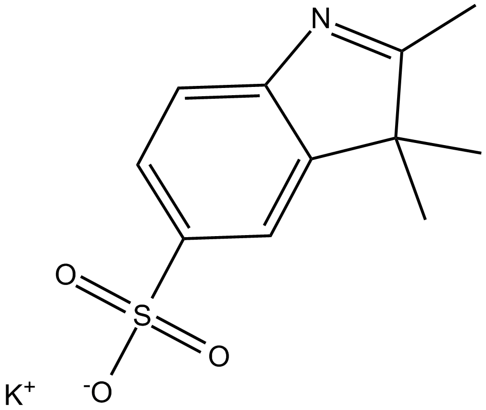 2,3,3-Trimethylindolenine-5-sulfonic Acid(potassium salt)图片
