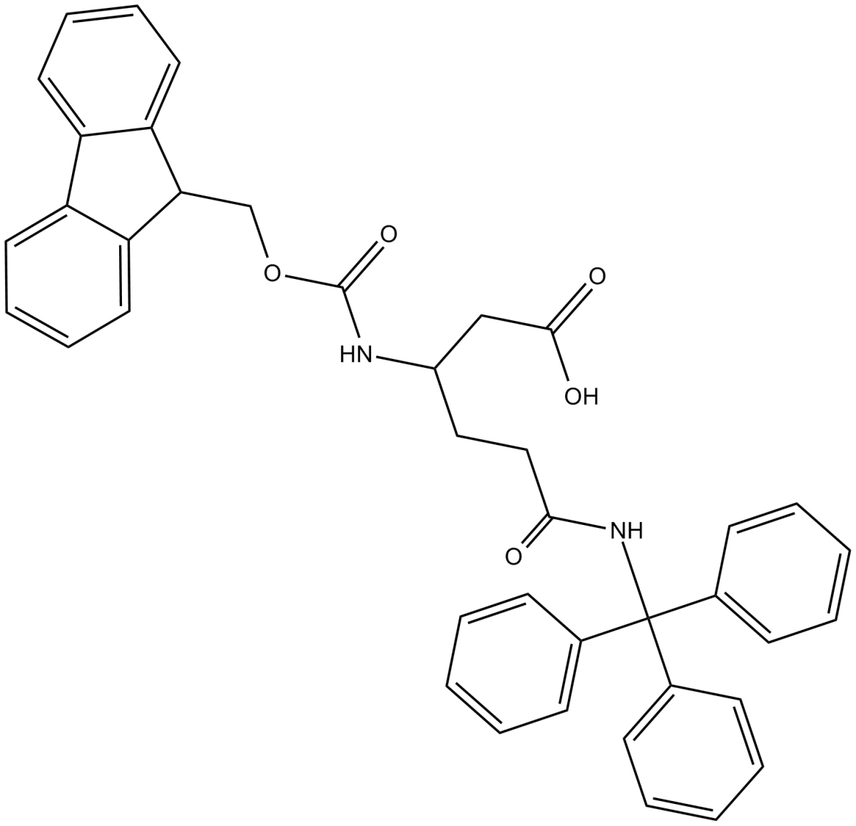 Fmoc-β-Homo-Gln(Trt)-OH图片