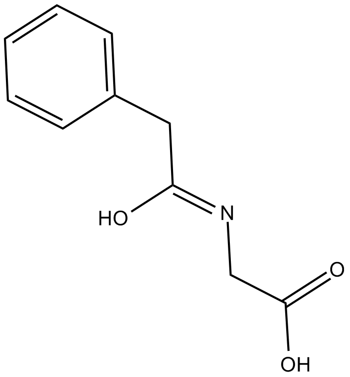 2-(2-Phenylacetamido)acetic acid图片