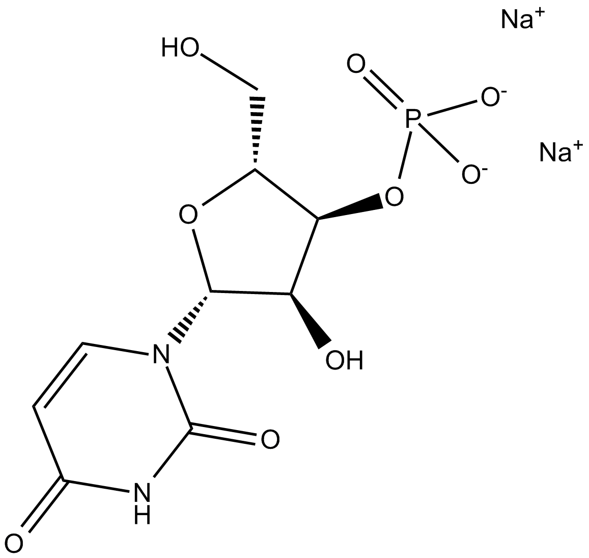 Uridine-3'-monophosphate(sodium salt)图片