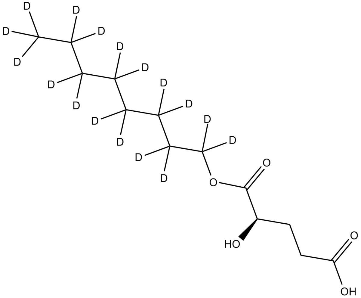 (2S)-Octyl-α-hydroxyglutarate-d17图片