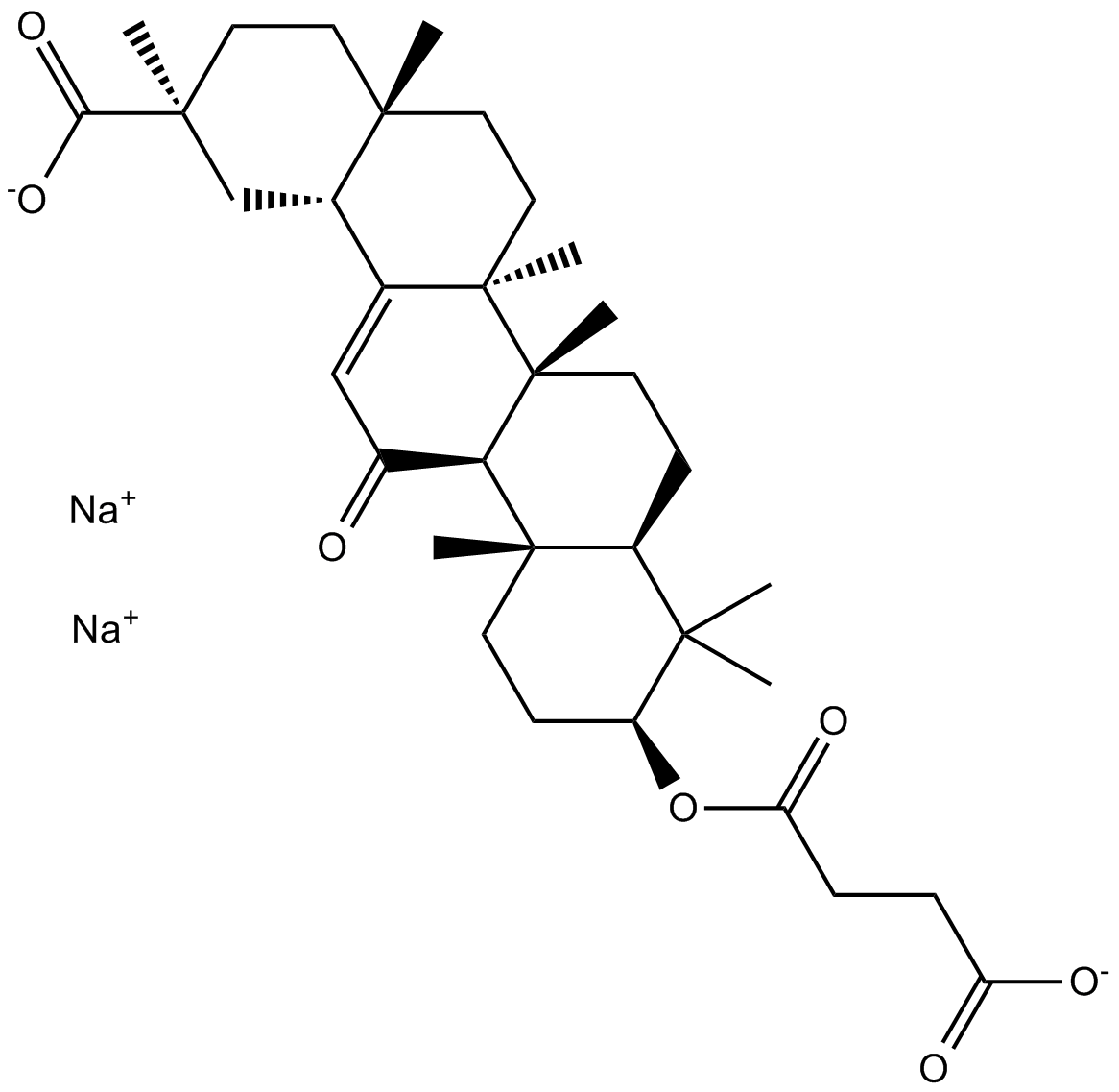 Carbenoxolone disodium图片