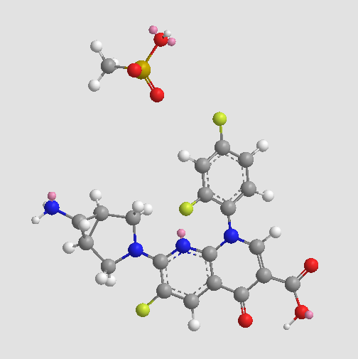 Trovafloxacin mesylate图片