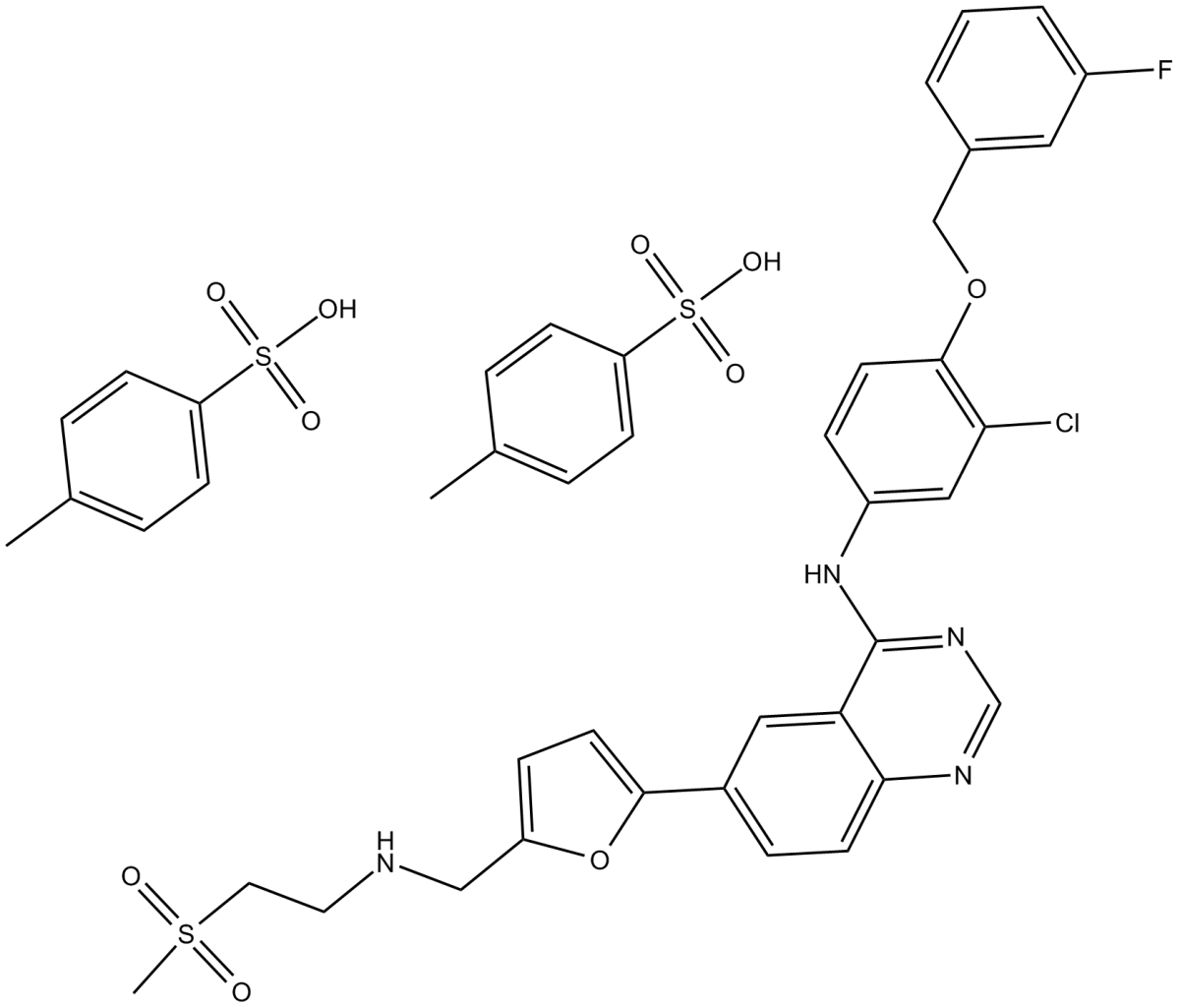 Lapatinib Ditosylate图片