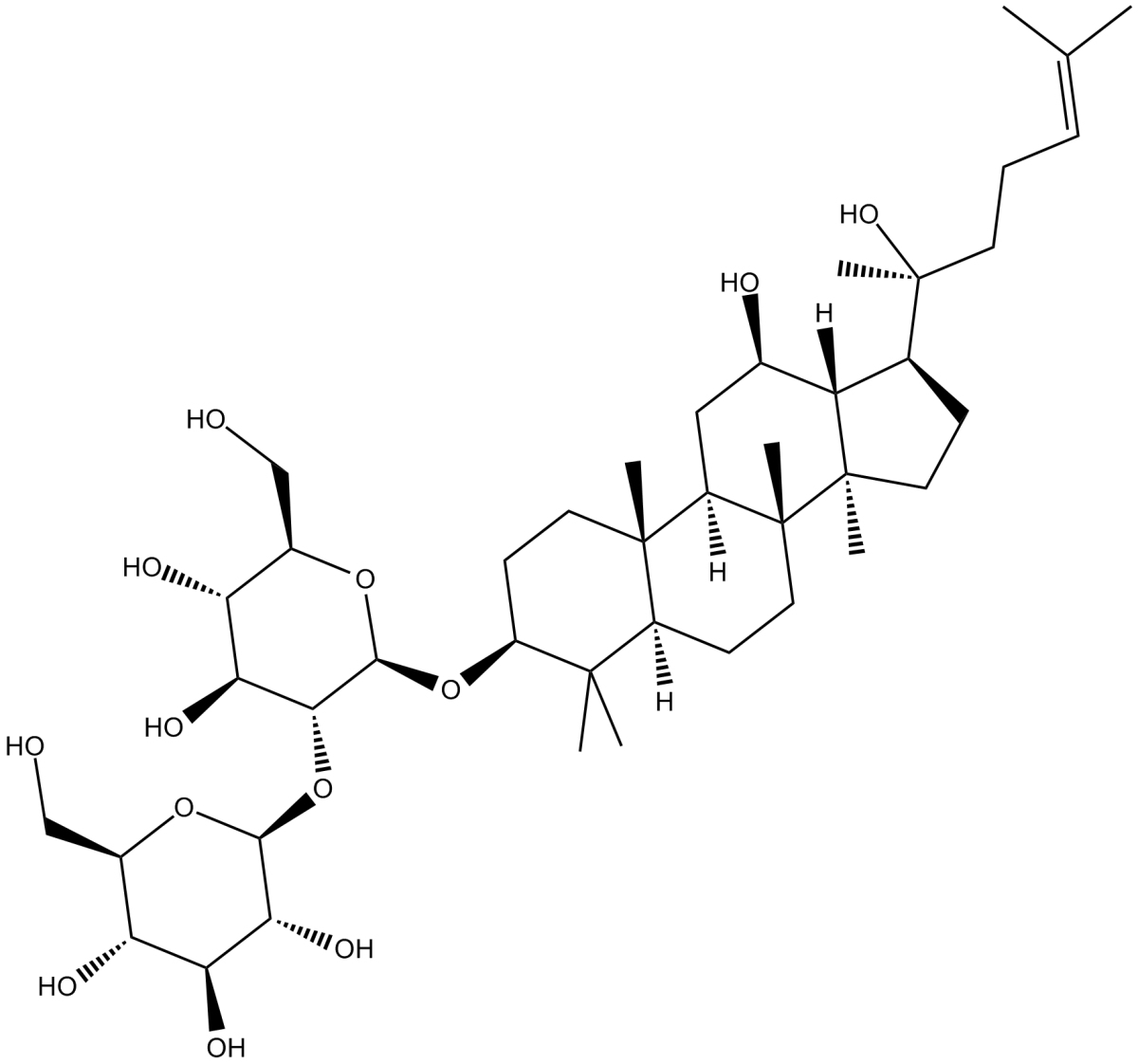 Ginsenoside Rg3图片