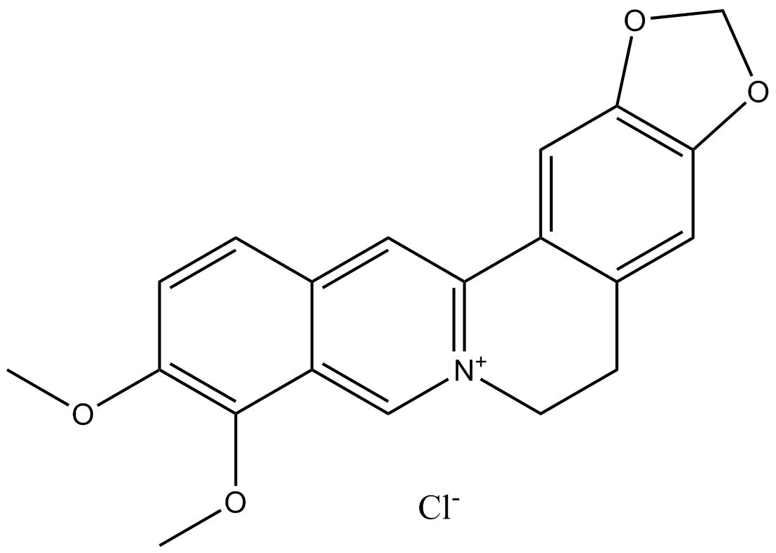 Berberine hydrochloride图片