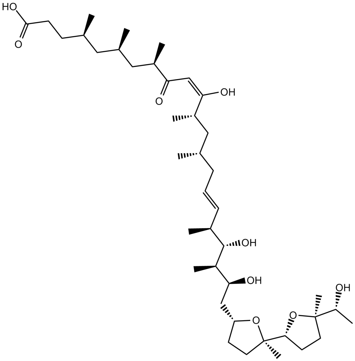 Ionomycin free acid图片