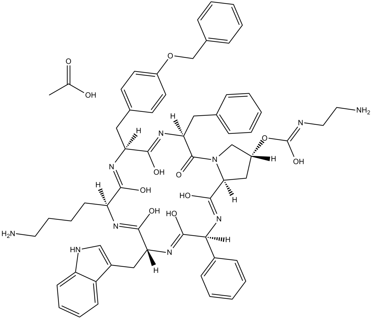 Pasireotide acetate图片