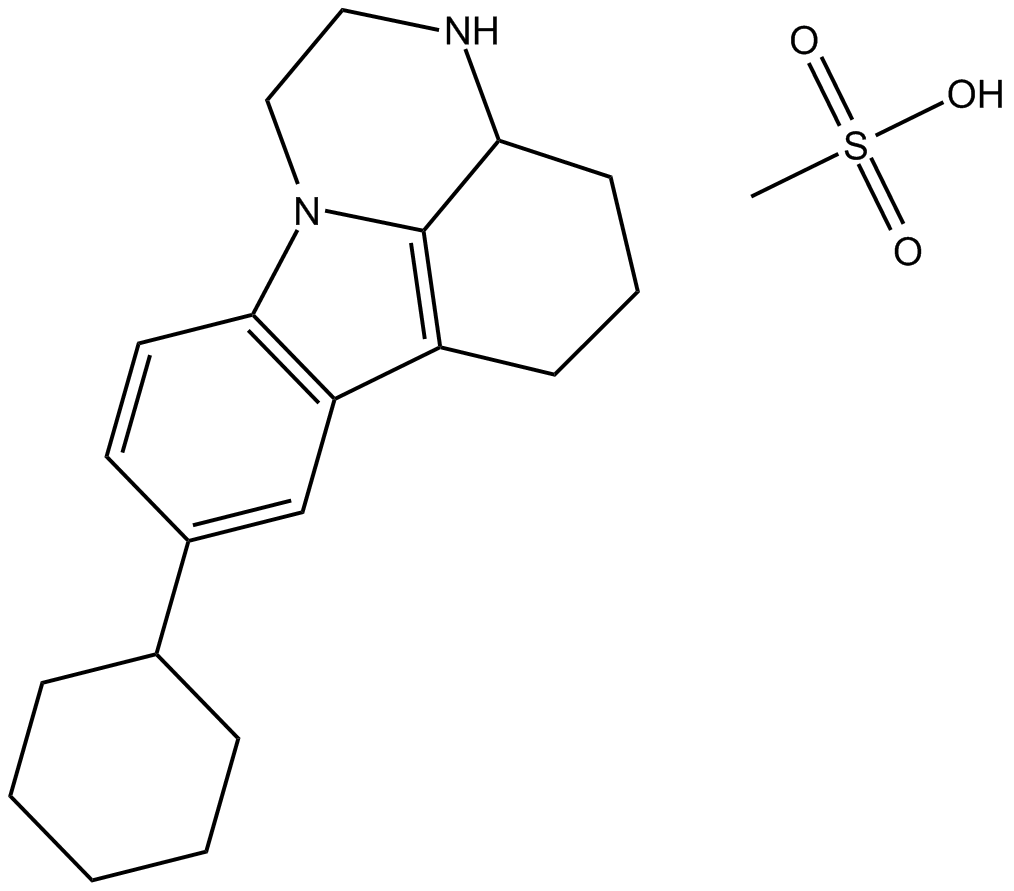Tetrindole mesylate图片