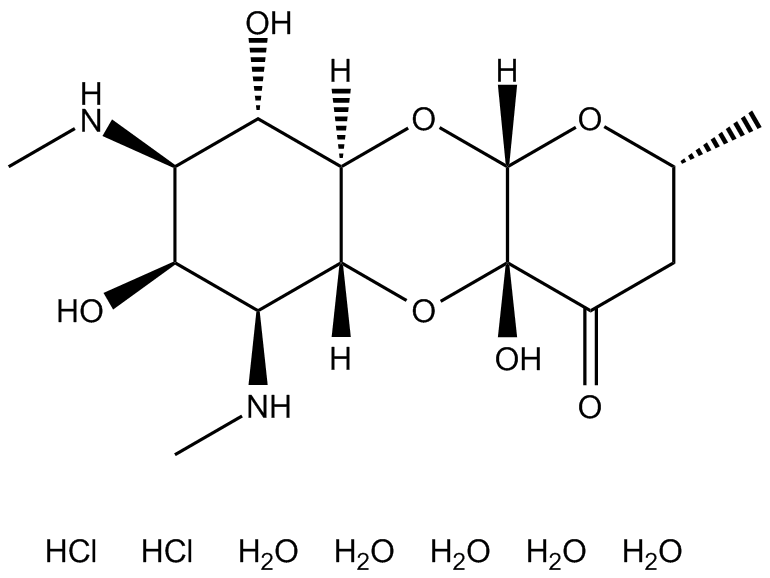 Spectinomycin(hydrochloride hydrate)图片