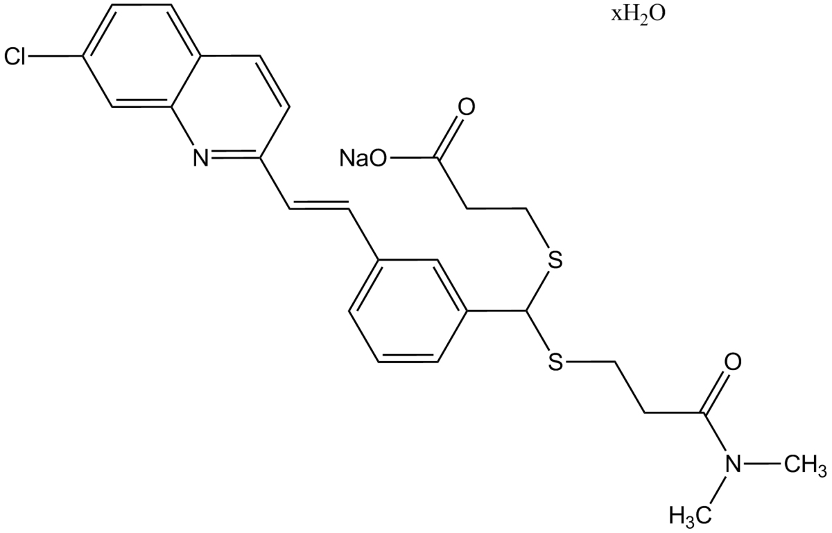 MK-571 sodium salt hydrate图片