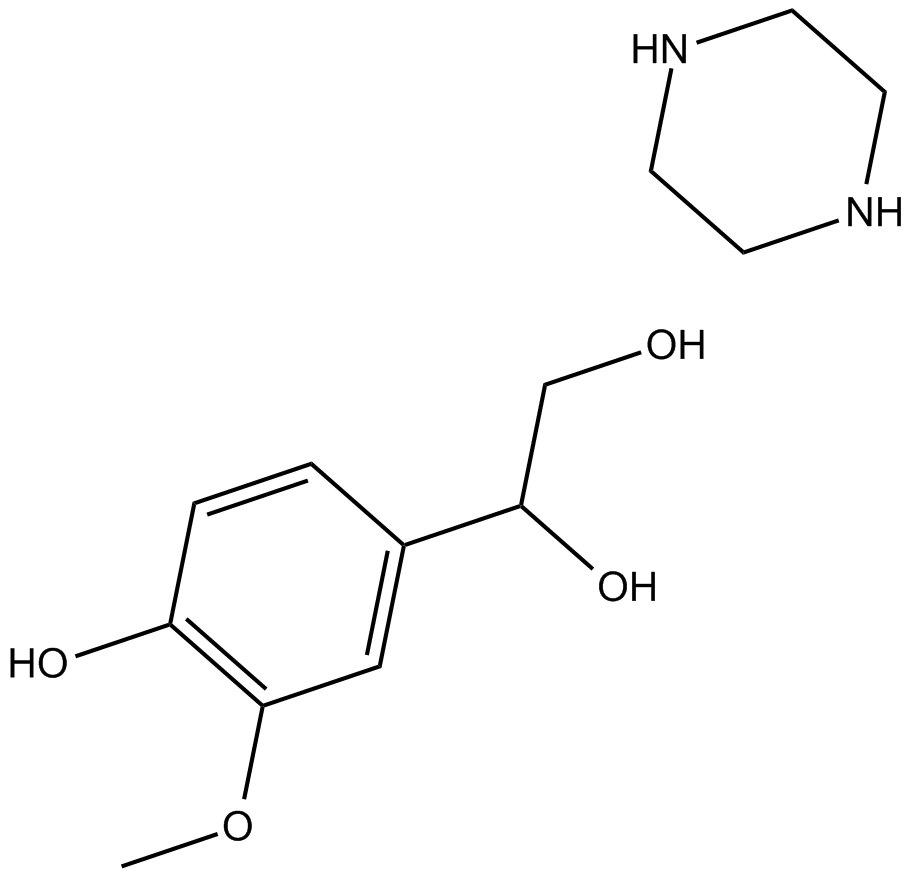 4-hydroxy-3-Methoxyphenylglycol(piperazine salt)图片