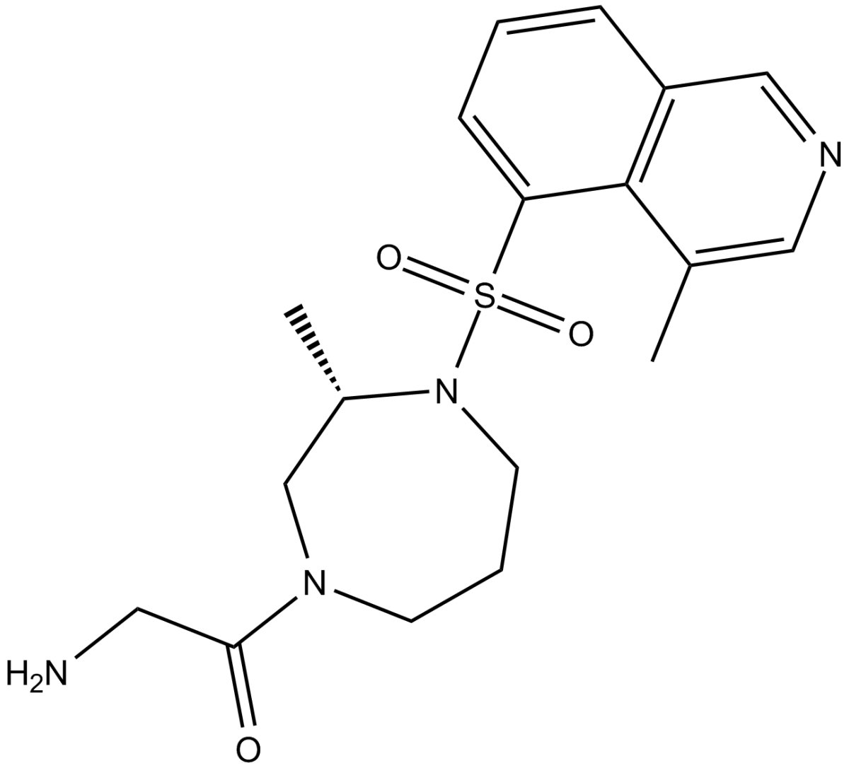 (S)-Glycyl-H-1152(hydrochloride)图片