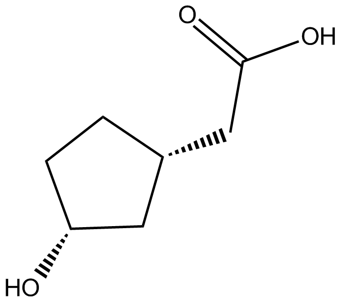 (1S,3R)-3-Hydroxycyclopentane acetic acid图片