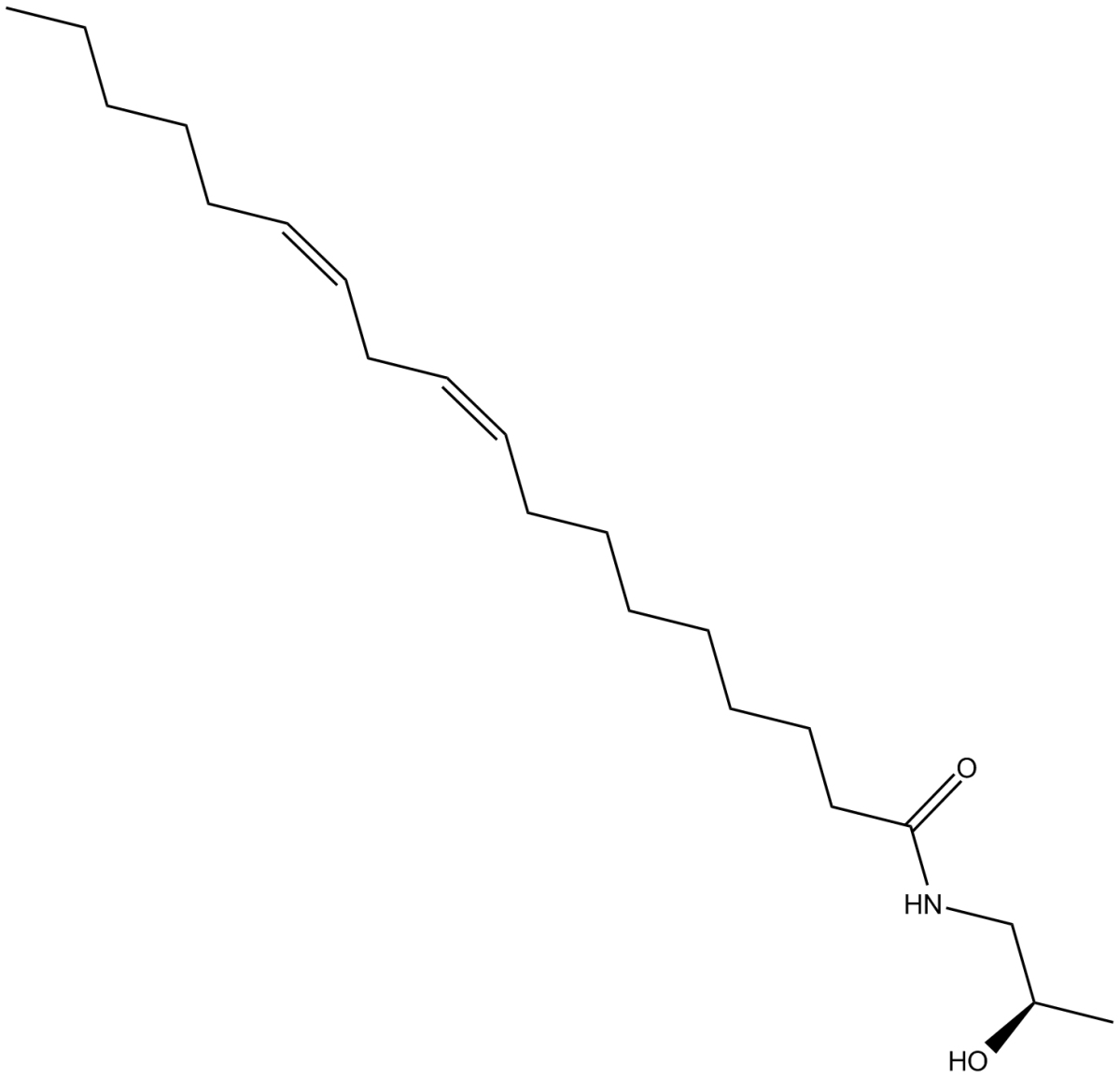 (R)-(–)-Linoleyl-2'-Hydroxy-1'-Propylamide图片
