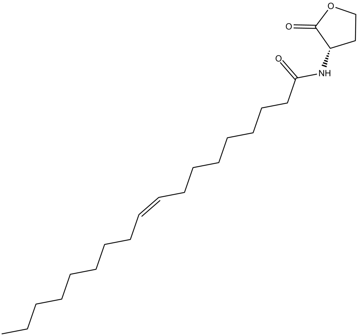N-cis-octadec-9Z-enoyl-L-Homoserine lactone图片