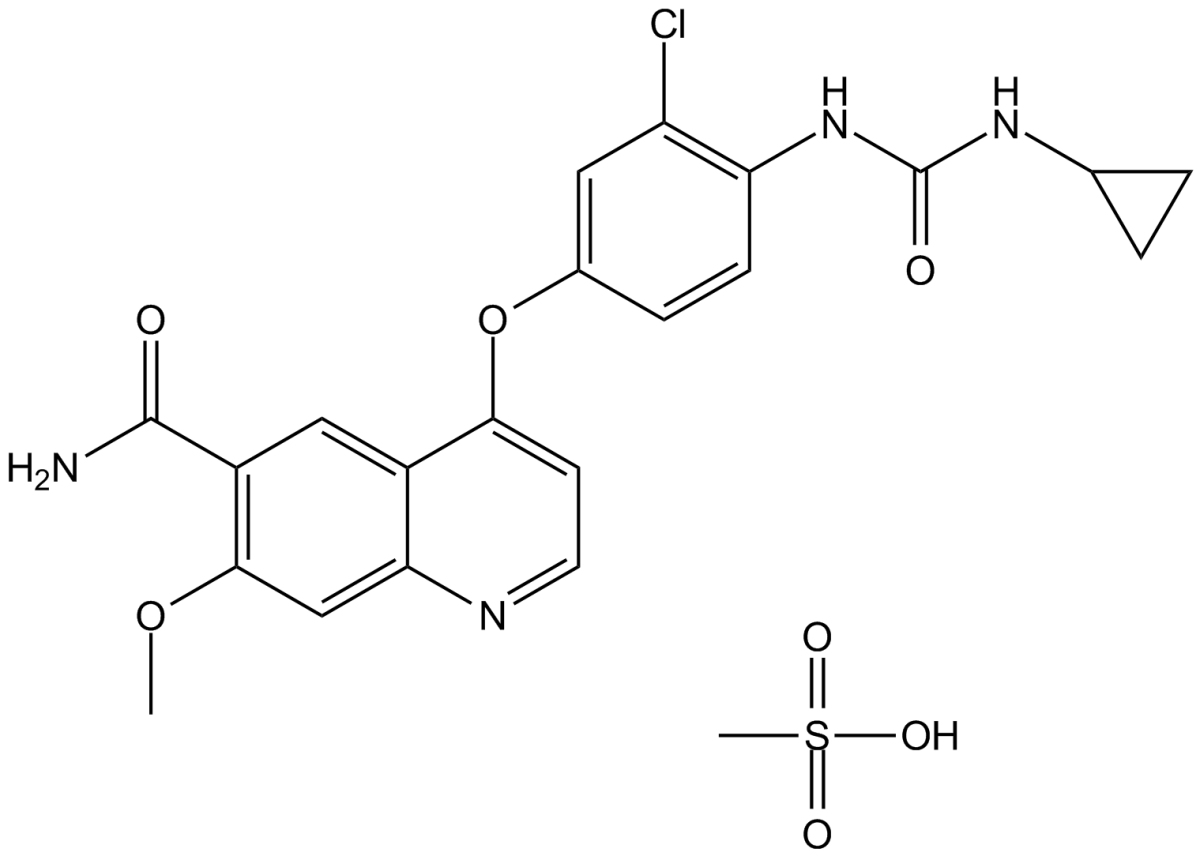 Lenvatinib mesylate图片