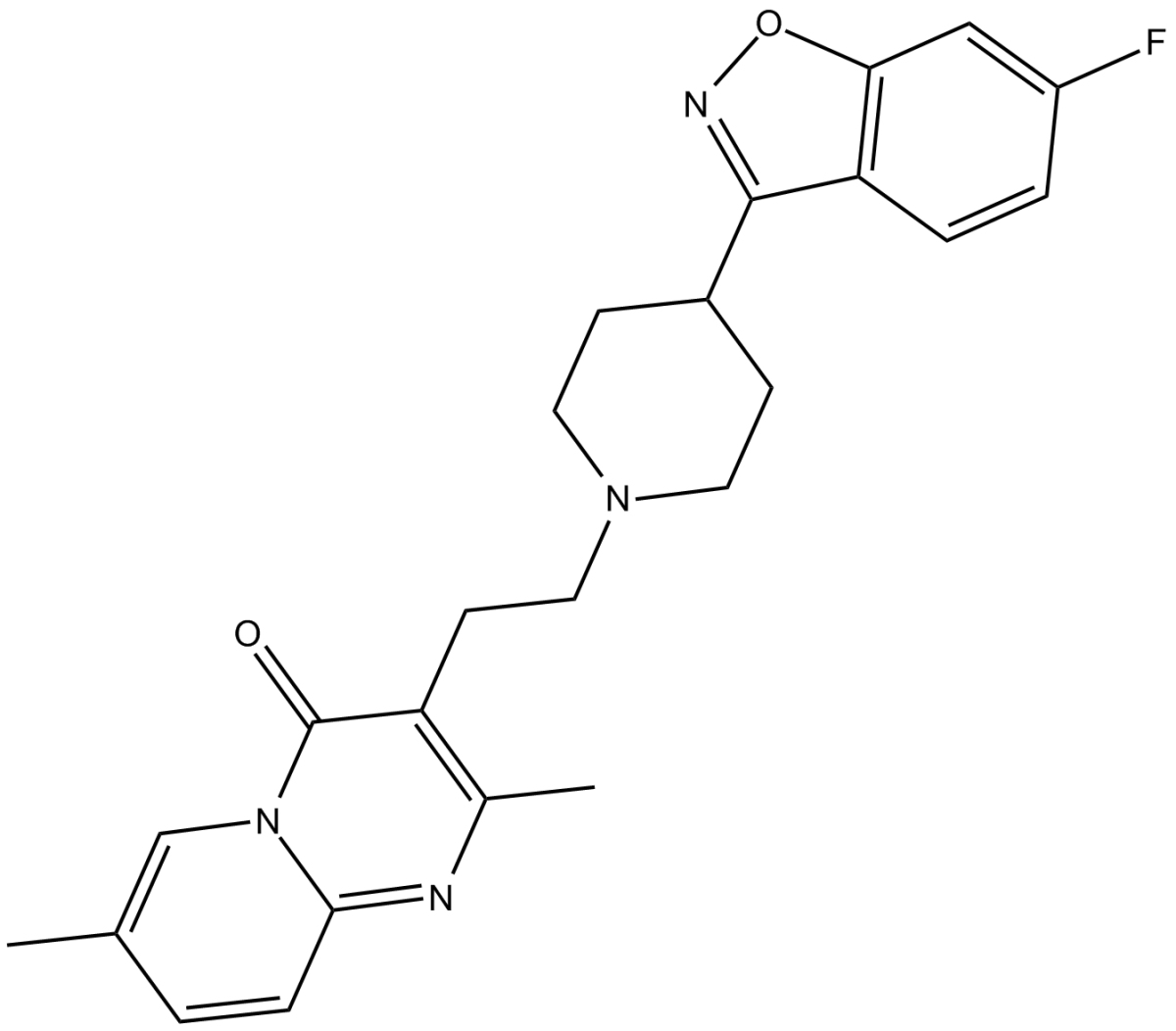 Methyl 5,6,7,8-Tetradehydro Risperidone图片