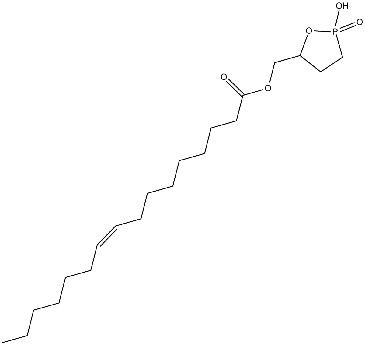 Palmitoleoyl 3-carbacyclic Phosphatidic Acid图片