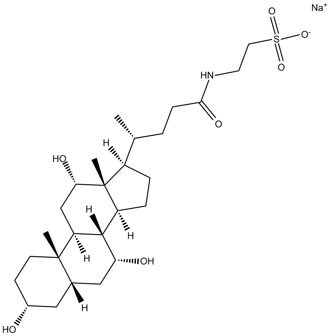Taurocholic Acid(sodium salt)图片