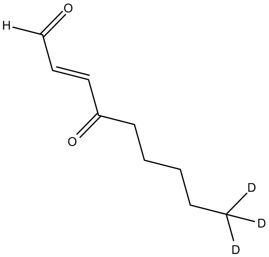 4-oxo 2-Nonenal-d3图片