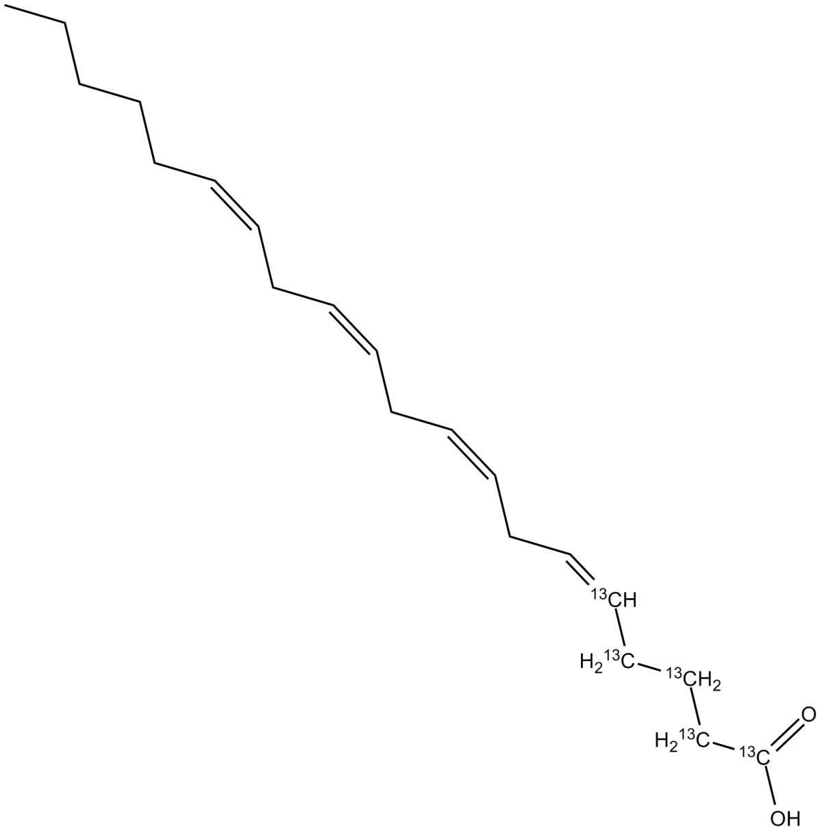 Arachidonic Acid 1,2,3,4,5-13C图片