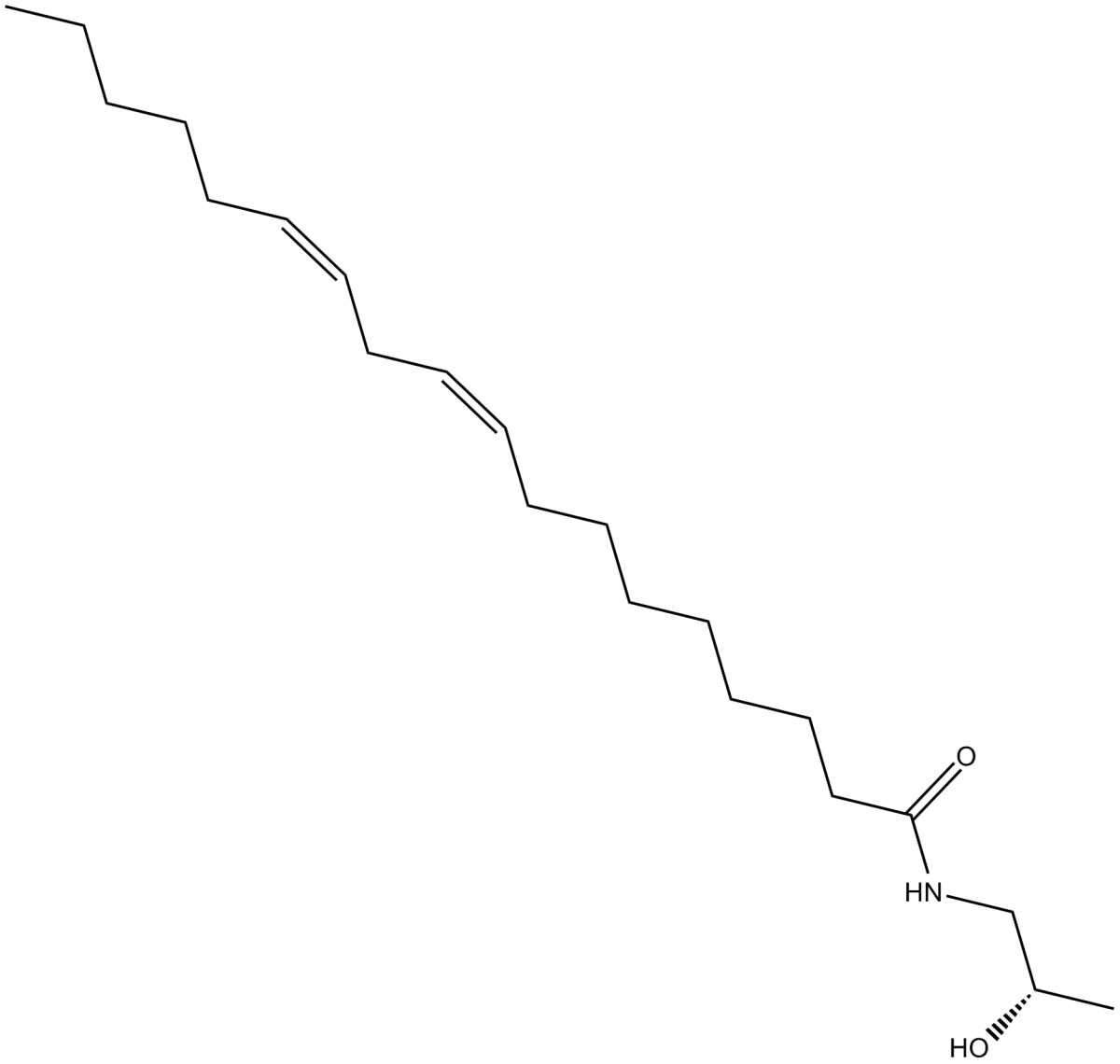 (S)-(+)-Linoleyl-2'-Hydroxy-1'-Propylamide图片