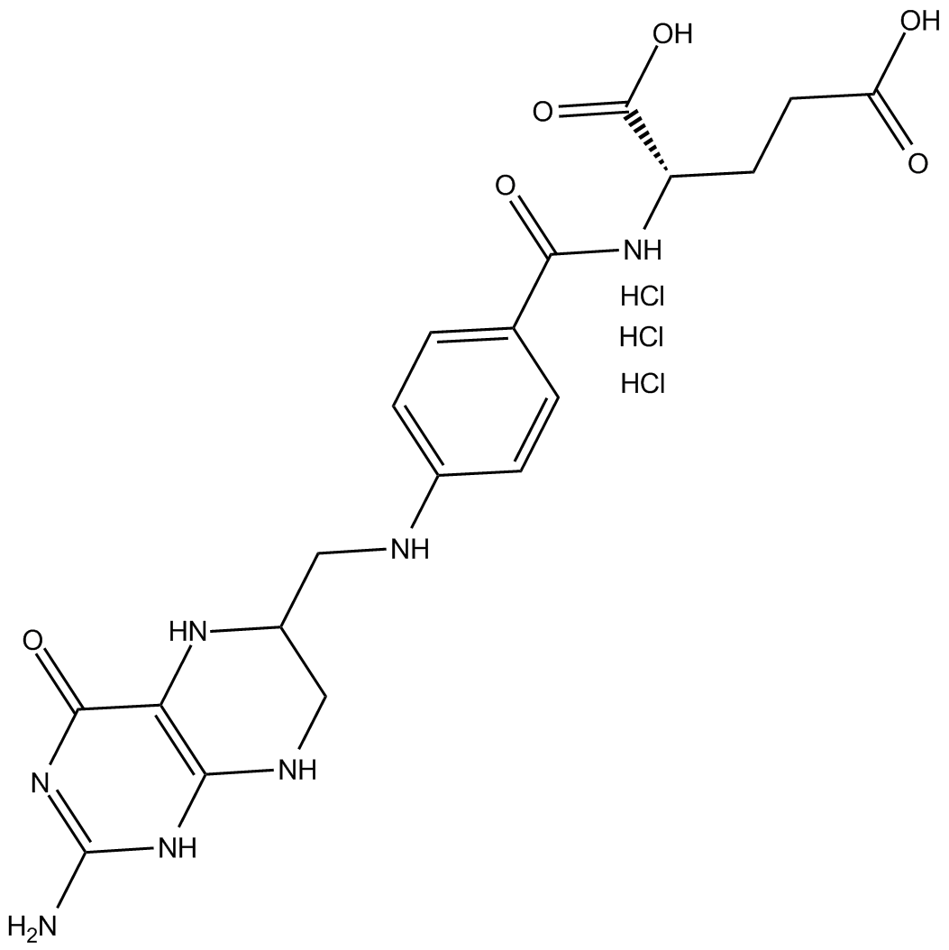 (6R,S)-5,6,7,8-Tetrahydrofolic Acid(hydrochloride)图片
