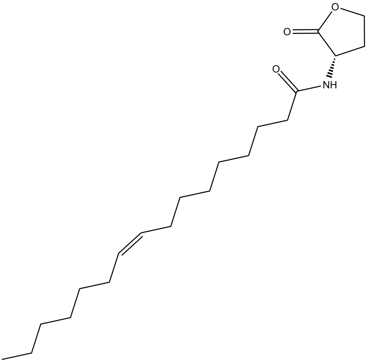 N-cis-hexadec-9Z-enoyl-L-Homoserine lactone图片