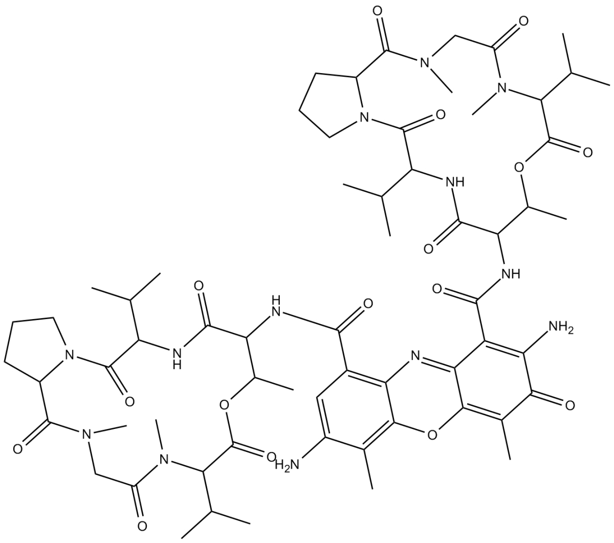 7-Aminoactinomycin D图片