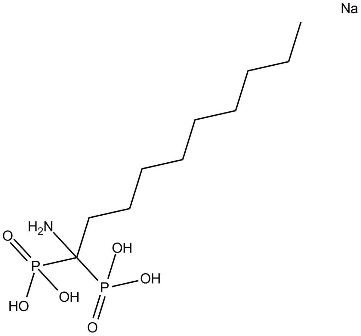 1-Aminodecylidene bis-Phosphonic Acid(sodium salt)图片