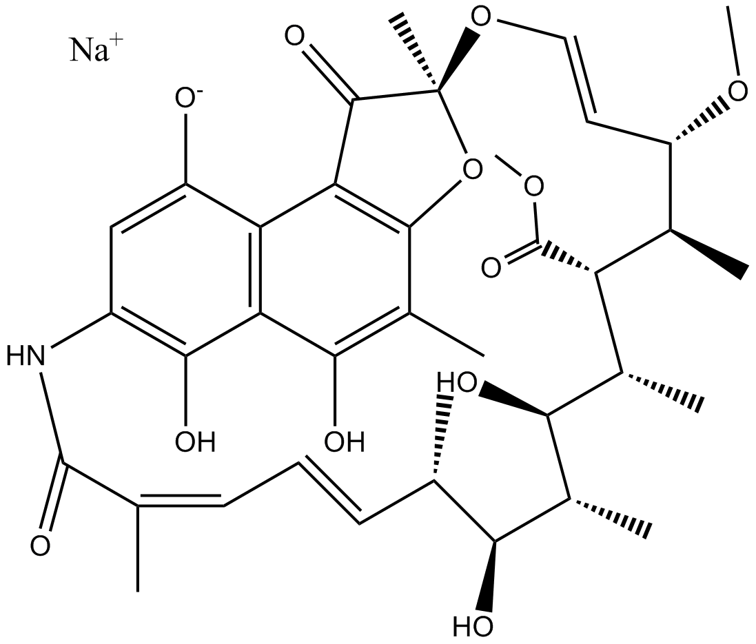 Rifamycin sodium salt图片