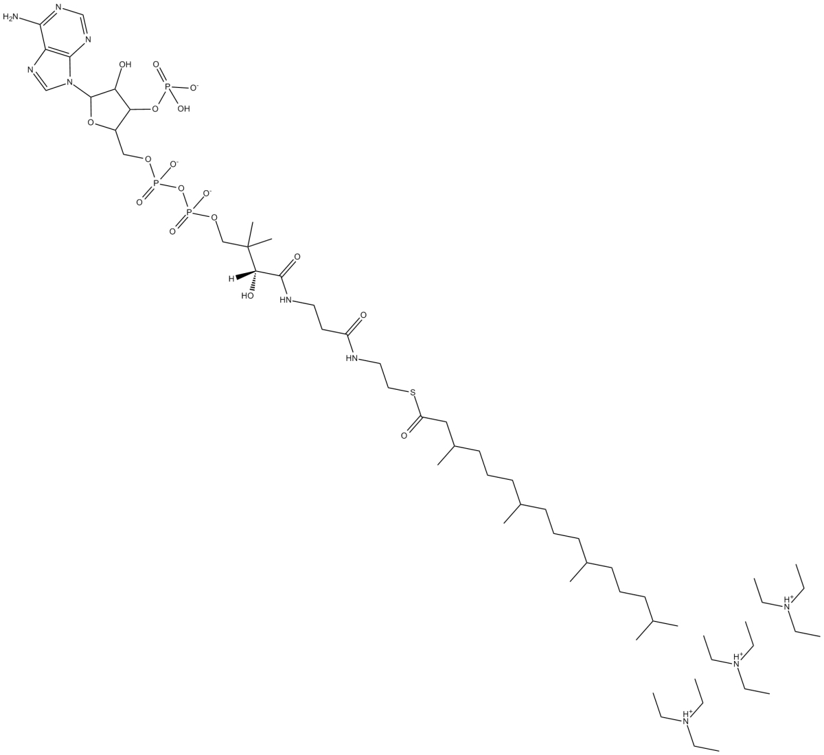 phytanoyl-Coenzyme A(triethylammonium salt)图片